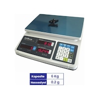 Cas Pr-c 6 Kg. Sayıcı Terazisi Cas Pr-c 6 Kg. Sayıcı Terazisi