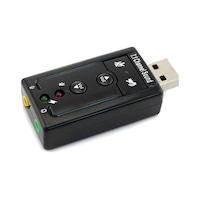 Qcell 7.1 USB Ses Kartı Qcell 7.1 USB Ses Kartı