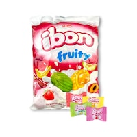 Ibon Sütlü Meyveli Şeker 1000 Gr. (1 Poşet) Ibon Sütlü Meyveli Şeker 1000 Gr. (1 Poşet)