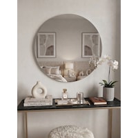 Çerçevesiz Yuvarlak Ayna 80Cm Çerçevesiz Yuvarlak Ayna 80Cm