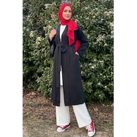 Rabia Şamlı Ekru Bol Paça Pantolon Normal Rabia Şamlı Ekru Bol Paça Pantolon Normal