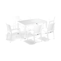 Novussi Liverno Rattan BEYAZ Masa Takımı 90*150 Camlı Masa 6 Adet Beyaz Novussi Liverno Rattan BEYAZ Masa Takımı 90*150 Camlı Masa 6 Adet Beyaz