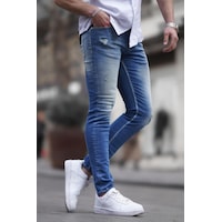 Madmext Mavi Skinny Fit Erkek Jean 5102-mavi Mavi Madmext Mavi Skinny Fit Erkek Jean 5102-mavi Mavi