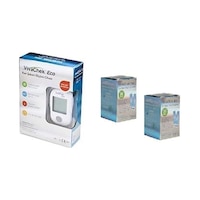 Vivachek Eco Ölçüm Cihazı + 2 x 50 Adet Çubuk Vivachek Eco Ölçüm Cihazı + 2 x 50 Adet Çubuk