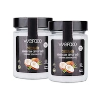 Wefood Organik Hindistan Cevizi Yağı 2 x 300 ML Wefood Organik Hindistan Cevizi Yağı 2 x 300 ML