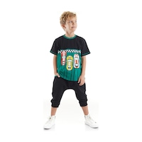 Denokids Mshb&g Finish Erkek Çocuk T-shirt Baggy Kapri Takım Çok Renkli Denokids Mshb&g Finish Erkek Çocuk T-shirt Baggy Kapri Takım Çok Renkli