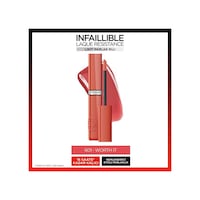 L'Oréal Paris Infaillible Matte Resistance Likit Parlak Ruj 601 Worth It L'Oréal Paris Infaillible Matte Resistance Likit Parlak Ruj 601 Worth It