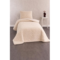 Viyana Tavşan Tüyü Tek Kişilik Yatak Örtüsü 180x230 Bej Viyana Tavşan Tüyü Tek Kişilik Yatak Örtüsü 180x230 Bej