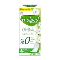 Molped Pure & Soft Cilt Dostu Günlük Ped 32'li Molped Pure & Soft Cilt Dostu Günlük Ped 32'li