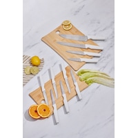 Dr.Inox Bundle 10 Parça Bıçak Seti Krem Dr.Inox Bundle 10 Parça Bıçak Seti Krem