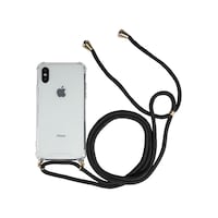 Teknomoda Apple Uyumlu iPhone X / Xs Seffaf Boyun Askili Ipli Kordonlu Kilif 404470238