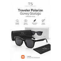 Xiaomi Ts Traveler Polarize Güneş Gözlüğü Uv400 Tr90 Tac Lens Siyah Çerçeve Unisex Uva Ve Uvb Koruma Str004-0120 Xiaomi Ts Traveler Polarize Güneş Gözlüğü Uv400 Tr90 Tac Lens Siyah Çerçeve Unisex Uva Ve Uvb Koruma Str004-0120