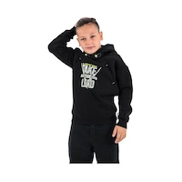 Slazenger Do Çocuk Sweatshirt St22wc031-500 Siyah-siyah Slazenger Do Çocuk Sweatshirt St22wc031-500 Siyah-siyah