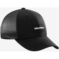 Salomon Trucker Curved Cap Deep Black/deep Black/ Şapka Lc2024100 001 Salomon Trucker Curved Cap Deep Black/deep Black/ Şapka Lc2024100 001