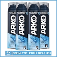 Arko Men Cool Tıraş Jeli 4 x 200 ML Arko Men Cool Tıraş Jeli 4 x 200 ML