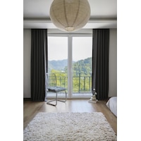 Terra 140x270 Cm 2 Adet Blackout Fon Perde Gri Terra 140x270 Cm 2 Adet Blackout Fon Perde Gri