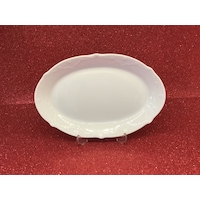 Porland Porselen Queen Beyaz 23 Cm Kayık Tabak 2 Adet Porland Porselen Queen Beyaz 23 Cm Kayık Tabak 2 Adet