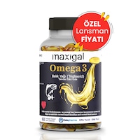 Maxigal Omega 3 Balık Yağı 2000 Mg 60 Kapsül Maxigal Omega 3 Balık Yağı 2000 Mg 60 Kapsül