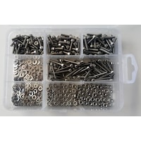 Ayaz M3 Imbus Civata Seti Paslanmaz Inox 500 Parça Dın 912 A2-70 Ayaz M3 Imbus Civata Seti Paslanmaz Inox 500 Parça Dın 912 A2-70