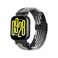 Xiaomi Redmi Watch 5 Acitve / 5 Lite Uyumlu Metal Clips Kumaş Örgü Akıllı Saat Kordon Xiaomi Redmi Watch 5 Acitve / 5 Lite Uyumlu Metal Clips Kumaş Örgü Akıllı Saat Kordon