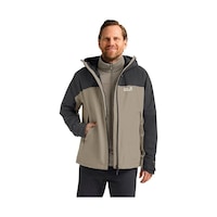 Jack Wolfskin Wild Places 3in1 Outdoor Mont A.kahve Jack Wolfskin Wild Places 3in1 Outdoor Mont A.kahve