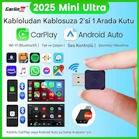 Carlinkit Mini Ultra 5.0 Kablosuz Carplay & Android Auto Adaptörü Carlinkit Mini Ultra 5.0 Kablosuz Carplay & Android Auto Adaptörü