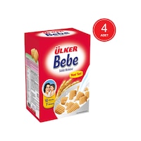 Ülker 12 Vitamin 7 Mineral Sütlü Bebe Bisküvisi 4 x 800 G Ülker 12 Vitamin 7 Mineral Sütlü Bebe Bisküvisi 4 x 800 G