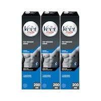 Veet Men Erkeklere Özel Tüy Dökücü Krem Hassas Ciltler 600ml 200 X3 Adet Veet Men Erkeklere Özel Tüy Dökücü Krem Hassas Ciltler 600ml 200 X3 Adet