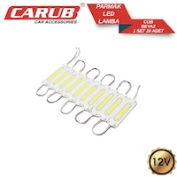 Carub 10 Adet Lamba Parmak Lamba 12v Cob Led 1set Beyaz Carub 10 Adet Lamba Parmak Lamba 12v Cob Led 1set Beyaz