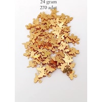 Oya Abiye Bileklik Kolye Pleksi Metalik Plastik Pul Altın Renk 24 Gram 270 Adet - Bnc555 Oya Abiye Bileklik Kolye Pleksi Metalik Plastik Pul Altın Renk 24 Gram 270 Adet - Bnc555