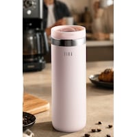 Neoflam Fika Tauko Sızdırmaz Kolay Sökülebilir Temizlenebilir Patentli Kapak Çelik Bardak Termos 470 Ml Pembe Neoflam Fika Tauko Sızdırmaz Kolay Sökülebilir Temizlenebilir Patentli Kapak Çelik Bardak Termos 470 Ml Pembe