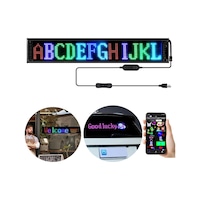Powermaster Pm-23823 12x98cm Oto Rgb Kayan Yazı Led Tabela Araç Arka İçi Cam Yazı Panosu Powermaster Pm-23823 12x98cm Oto Rgb Kayan Yazı Led Tabela Araç Arka İçi Cam Yazı Panosu