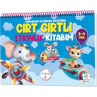 Cırt Cırtlı Etkinlik Kitabım 2 - 4 yaş Cırt Cırtlı Etkinlik Kitabım 2 - 4 yaş