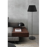 Siyah Lambader Metal Ayak Modern Abajur Ml741 Siyah Lambader Metal Ayak Modern Abajur Ml741