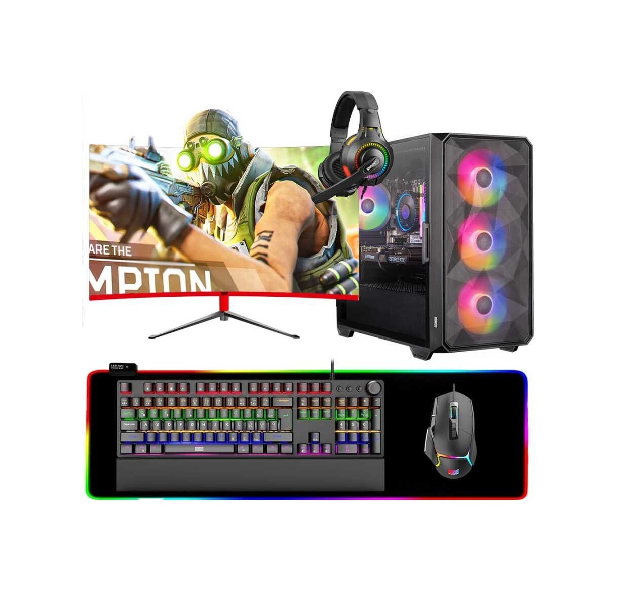 Dragos DRX6828 i5-10400F 32 GB 1 TB NVMe RTX3050 23.6" Dos Masaüstü Oyuncu Bilgisayarı Dragos DRX6828 i5-10400F 32 GB 1 TB NVMe RTX3050 23.6" Dos Masaüstü Oyuncu Bilgisayarı