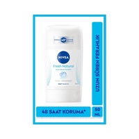 NIVEA Kadın Stick Deodorant Fresh Natural 50 ML, Ter Kokusuna Karşı 48 Saat Koruma, Uzun Süren Ferahlık NIVEA Kadın Stick Deodorant Fresh Natural 50 ML, Ter Kokusuna Karşı 48 Saat Koruma, Uzun Süren Ferahlık