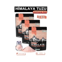 Hanzade Bitkisel Pembe Himalaya Tuzu Toz 3 x 1 KG Hanzade Bitkisel Pembe Himalaya Tuzu Toz 3 x 1 KG