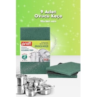 Grimorlife 9 Adet Ovucu Bulaşık Keçesi Bulaşık Süngeri Dayanıklı Yağ Ve Kir Sökücü Mutfak Sünger Keçe Seti Grimorlife 9 Adet Ovucu Bulaşık Keçesi Bulaşık Süngeri Dayanıklı Yağ Ve Kir Sökücü Mutfak Sünger Keçe Seti