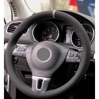 Opel Astra H Dikmeli Direksiyon Kılıfı Alkantra Gri Yüzüklü Opel Astra H Dikmeli Direksiyon Kılıfı Alkantra Gri Yüzüklü