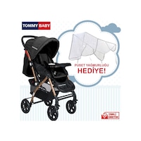 Tommybaby Eagle Gold Lüx Çift Yön Bebek Arabası Antrasit Tommybaby Eagle Gold Lüx Çift Yön Bebek Arabası Antrasit