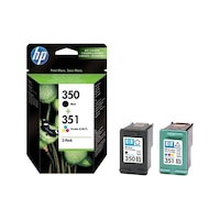 Hp 350 Siyah + 351 Renkli 2'li Set Kartuş Hp 350 Siyah + 351 Renkli 2'li Set Kartuş