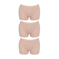 Cottonhill Basic Lazer Kesim Dikişsiz Kadın Boxer Külot Kahverengi 3'lü Paket çok Renkli Cottonhill Basic Lazer Kesim Dikişsiz Kadın Boxer Külot Kahverengi 3'lü Paket çok Renkli