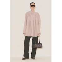 Manuka Pliseli Tunik Pembe Ss26tnk00004-78 Pembe Manuka Pliseli Tunik Pembe Ss26tnk00004-78 Pembe