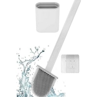 Mobgift Bükülebilir Silikon Tuvalet Banyo Fırçası Gri Mobgift Bükülebilir Silikon Tuvalet Banyo Fırçası Gri