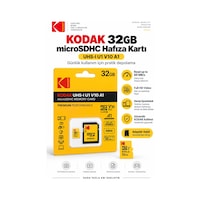 32gb Microsdhc Hafıza Kartı Uhs-ı U1 V10 A1 Class 10 85 Mb/s Full Hd Destekli Sd Adaptörlü 32gb Microsdhc Hafıza Kartı Uhs-ı U1 V10 A1 Class 10 85 Mb/s Full Hd Destekli Sd Adaptörlü