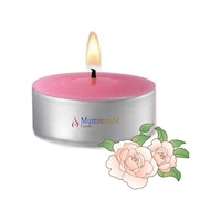 10 Lu Gül Kokulu Pembe Tealight Mum 10 Lu Gül Kokulu Pembe Tealight Mum