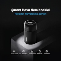 Şımart Akıllı Hava Nemlendirici Wi-fi Kontrollü 5lt Su Hazneli Şımart Akıllı Hava Nemlendirici Wi-fi Kontrollü 5lt Su Hazneli