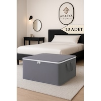 Adarya Home 10 Adet Büyük Boy Antrasit Bazaaltı Hurç 64 X 45 X 22 Cm Antrasit Adarya Home 10 Adet Büyük Boy Antrasit Bazaaltı Hurç 64 X 45 X 22 Cm Antrasit