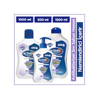 Activex Hassas Sıvı Sabun Seti 1500 ML + 1 L + 500 ML