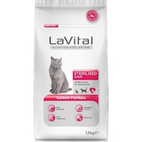 La Vital Sterilesed Somonlu Kısırlaştırılmış Yetişkin Kedi Maması 1500 G La Vital Sterilesed Somonlu Kısırlaştırılmış Yetişkin Kedi Maması 1500 G